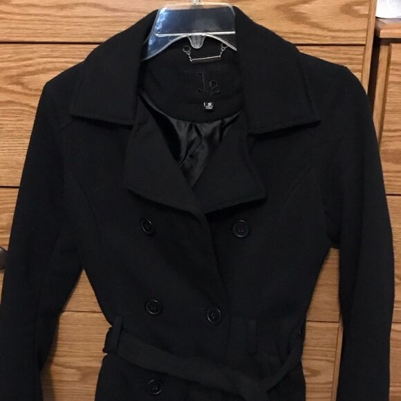 Classic Black Juniors Peacoat - Picture 3 of 5